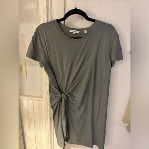 Vince tie mini dress